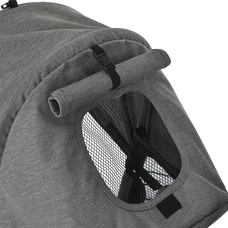 Трехколесный велосипед для детей Turbo Trike MT 1005-8 светло-серый, с родительской ручкой фото 86