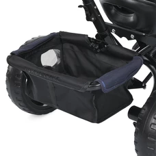 Трехколесный велосипед для детей Turbo Trike MT 1005-9 темно-синий, с родительской ручкой фото 71