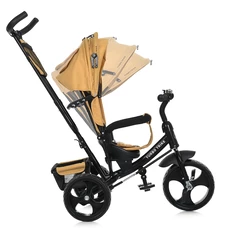 Трехколесный велосипед для детей Turbo Trike MT 1005-10 желтый, с родительской ручкой фото 21