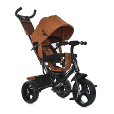 Трехколесный велосипед для детей Turbo Trike MT 1005-11 оранжевый, с родительской ручкой