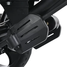 Трехколесный велосипед для детей Turbo Trike MT 1005-11 оранжевый, с родительской ручкой фото 16