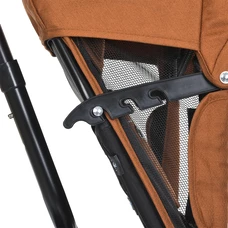 Трехколесный велосипед для детей Turbo Trike MT 1005-11 оранжевый, с родительской ручкой фото 92