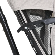 Детский трехколесные велосипед Turbo Trike MT 1005-12 бежевый, с родительской ручкой фото 41