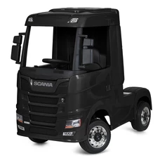 Детский электромобиль грузовик M 6062 EBLR-2 черный, Scania, 4 мотора фото 53