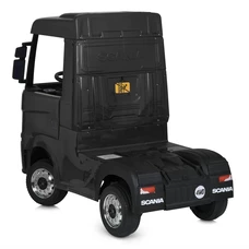 Детский электромобиль грузовик M 6062 EBLR-2 черный, Scania, 4 мотора фото 15