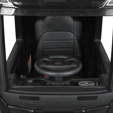 Детский электромобиль грузовик M 6062 EBLR-2 черный, Scania, 4 мотора фото 32