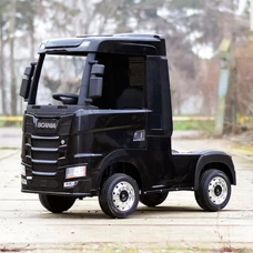 Детский электромобиль грузовик M 6062 EBLR-2 черный, Scania, 4 мотора фото 21