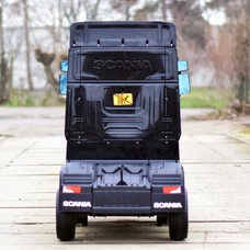 Детский электромобиль грузовик M 6062 EBLR-2 черный, Scania, 4 мотора фото 71