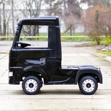 Детский электромобиль грузовик M 6062 EBLR-2 черный, Scania, 4 мотора фото 86