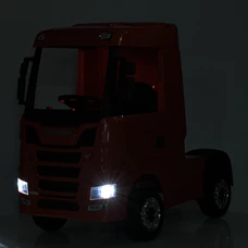 Детский электромобиль грузовик M 6062 EBLR-3 красный, Scania, 4 мотора фото 53