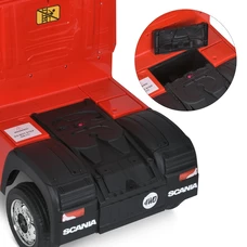 Детский электромобиль грузовик M 6062 EBLR-3 красный, Scania, 4 мотора фото 28