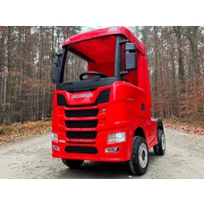 Детский электромобиль грузовик M 6062 EBLR-3 красный, Scania, 4 мотора фото 41