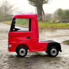 Детский электромобиль грузовик M 6062 EBLR-3 красный, Scania, 4 мотора фото 54