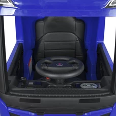 Детский электромобиль грузовик M 6062 EBLR-4 синий, Scania, 4 мотора фото 20