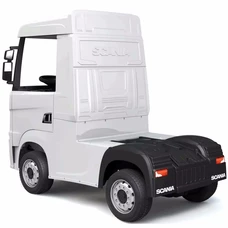 Детский электромобиль грузовик M 6062 EBLR-11 серый, Scania, 4 мотора фото 71