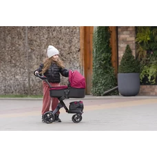 Коляска для куклы Carrello Gloria 9631A Deep red, фото 3