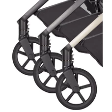 Универсальная коляска 2 в 1 Carrello Ultra CRL-6527 Silk Grey темно-серая, люлька, прогулочный блок фото 31