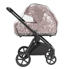 Универсальная коляска 2 в 1 Carrello Ultra CRL-6527 Silk Grey темно-серая, люлька, прогулочный блок фото 37