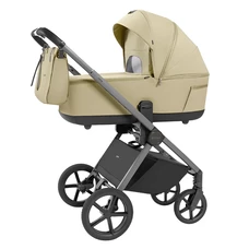 Универсальная коляска Carrello Ultra CRL-6527 Soft Beige оливковая, 2 в 1