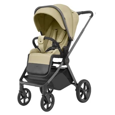 Универсальная коляска Carrello Ultra CRL-6527 Soft Beige оливковая, 2 в 1 фото 14