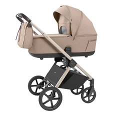 Универсальная коляска Carrello Ultra CRL-6527 Warm Beige бежевая, 2 в 1