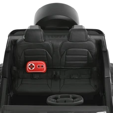 Детский электромобиль джип JJ 2500 EBLR-2 (24V) черный, двухместное сиденье фото 22