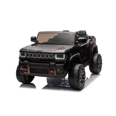 Детский электромобиль джип JJ 2500 EBLR-2 (24V) черный, двухместное сиденье фото 41