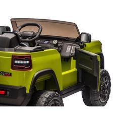 Детский электромобиль джип JJ 2500 EBLR-2 (24V) черный, двухместное сиденье фото 92