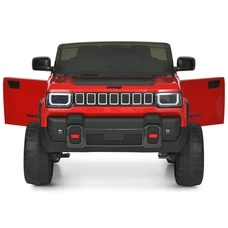 Детский электромобиль джип JJ 2500 EBLR-3 (24V) красный, двухместное сиденье фото 53