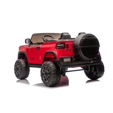 Детский электромобиль джип JJ 2500 EBLR-3 (24V) красный, двухместное сиденье фото 41