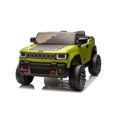 Детский электромобиль джип JJ 2500 EBLR-5 (24V) зеленый, двухместное сиденье фото 41