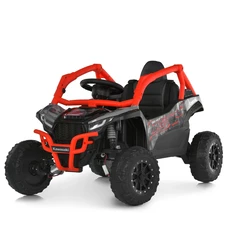 Детский электромобиль багги JS 330 EBLR-2-3 (24V) черно-красный, с пультом управления фото 14