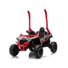 Детский электромобиль багги JS 330 EBLR-2-3 (24V) черно-красный, с пультом управления фото 63