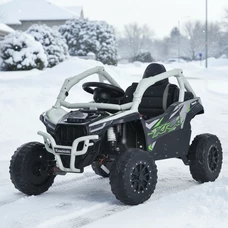 Детский электромобиль багги JS 330 EBLR-11 (24V) серый, с пультом управления