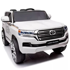 Детский электромобиль JJ 2022 EBLR-1 (24V) джип Toyota белый, четыре мотора фото 14