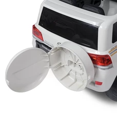 Детский электромобиль JJ 2022 EBLR-1 (24V) джип Toyota белый, четыре мотора фото 28