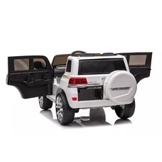 Детский электромобиль JJ 2022 EBLR-1 (24V) джип Toyota белый, четыре мотора фото 37