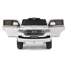 Детский электромобиль JJ 2022 EBLR-1 (24V) джип Toyota белый, четыре мотора фото 41