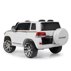 Детский электромобиль JJ 2022 EBLR-1 (24V) джип Toyota белый, четыре мотора фото 92