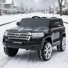 Детский электромобиль JJ 2022 EBLR-2 (24V) джип Toyota черный, четыре мотора