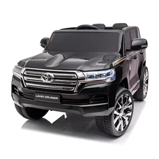 Детский электромобиль JJ 2022 EBLR-2 (24V) джип Toyota черный, четыре мотора фото 63