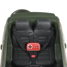 Детский электромобиль JJ 2022 EBLR-10 (24V) джип Toyota хаки, четыре мотора фото 15