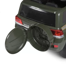 Детский электромобиль JJ 2022 EBLR-10 (24V) джип Toyota хаки, четыре мотора фото 22