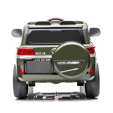 Детский электромобиль JJ 2022 EBLR-10 (24V) джип Toyota хаки, четыре мотора фото 92