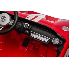 Двухместная детская машина M 6107 (2) ABLR-3 (24V) красная, Ford, надувные колеса фото 31