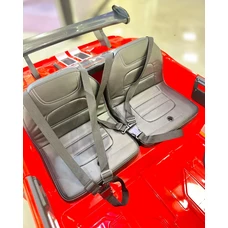 Двухместная детская машина M 6107 (2) ABLR-3 (24V) красная, Ford, надувные колеса фото 20