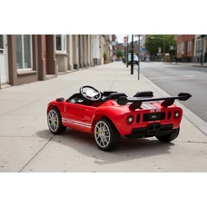 Двухместная детская машина M 6107 (2) ABLR-3 (24V) красная, Ford, надувные колеса фото 21