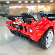 Двухместная детская машина M 6107 (2) ABLR-3 (24V) красная, Ford, надувные колеса фото 37