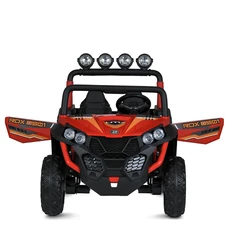 Двухместный детский электромобиль багги M 6058 EBLR-3 (24V) красный, с пультом управления фото 14