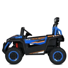 Двухместный детский электромобиль багги M 6058 EBLR-4 (24V) синий, с пультом управления фото 41